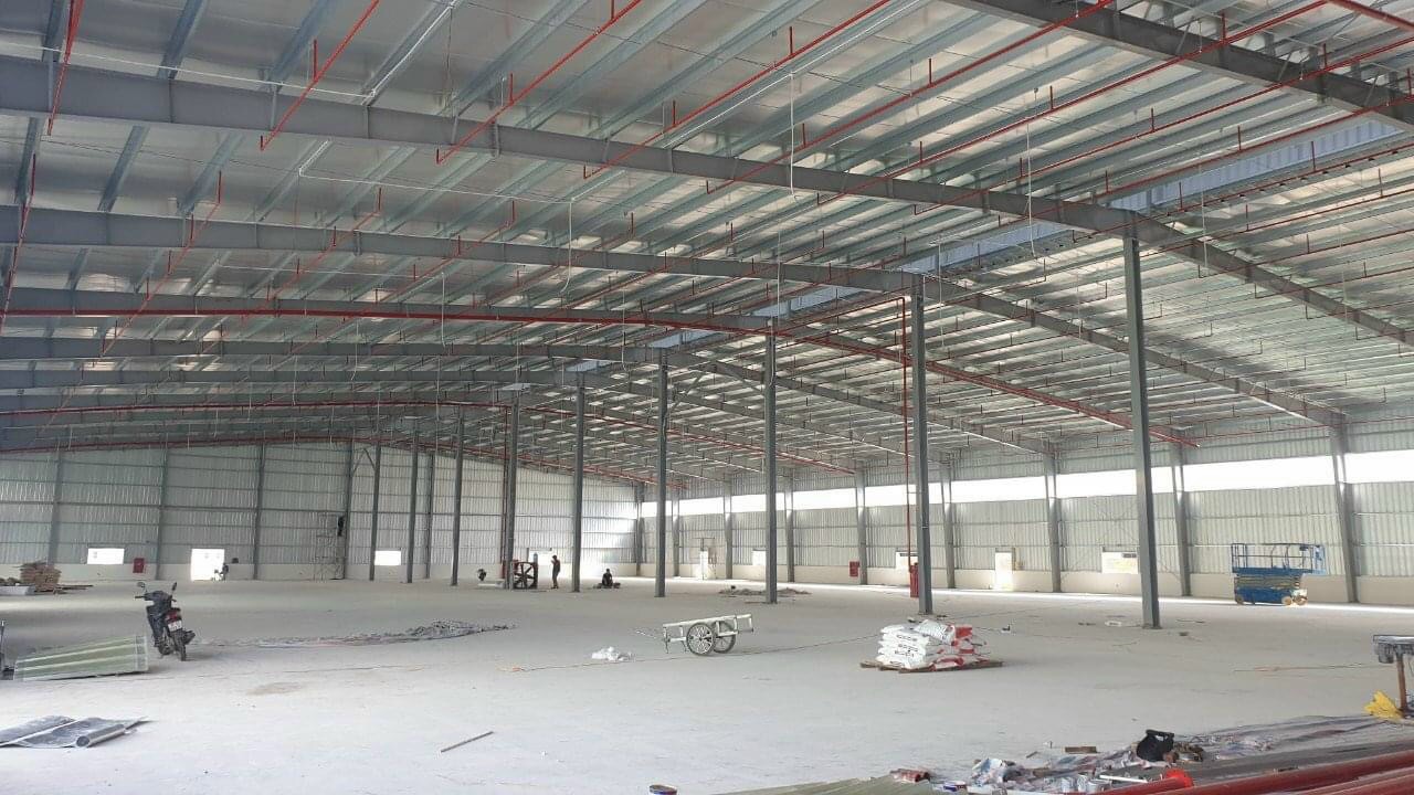 Cho thuê 2000m2 xưởng tại Mỹ Hào, Hưng Yên.