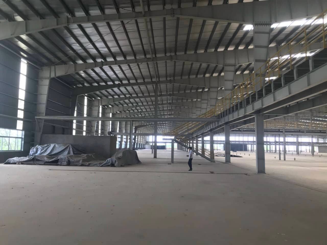 Cho thuê 6000 m2 nhà xưởng tại Văn Lâm Hưng Yên